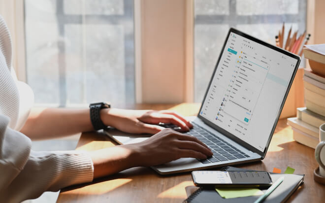 Access from any device