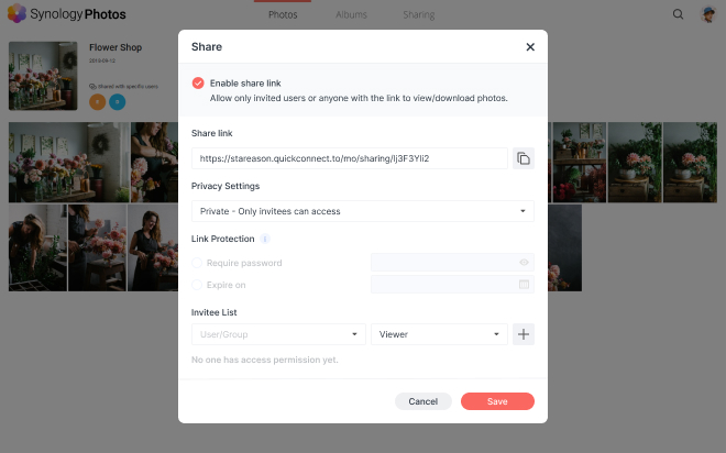 Manage your photo collection